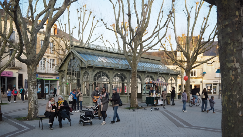 Projet halle Baltard place du 10 Juin